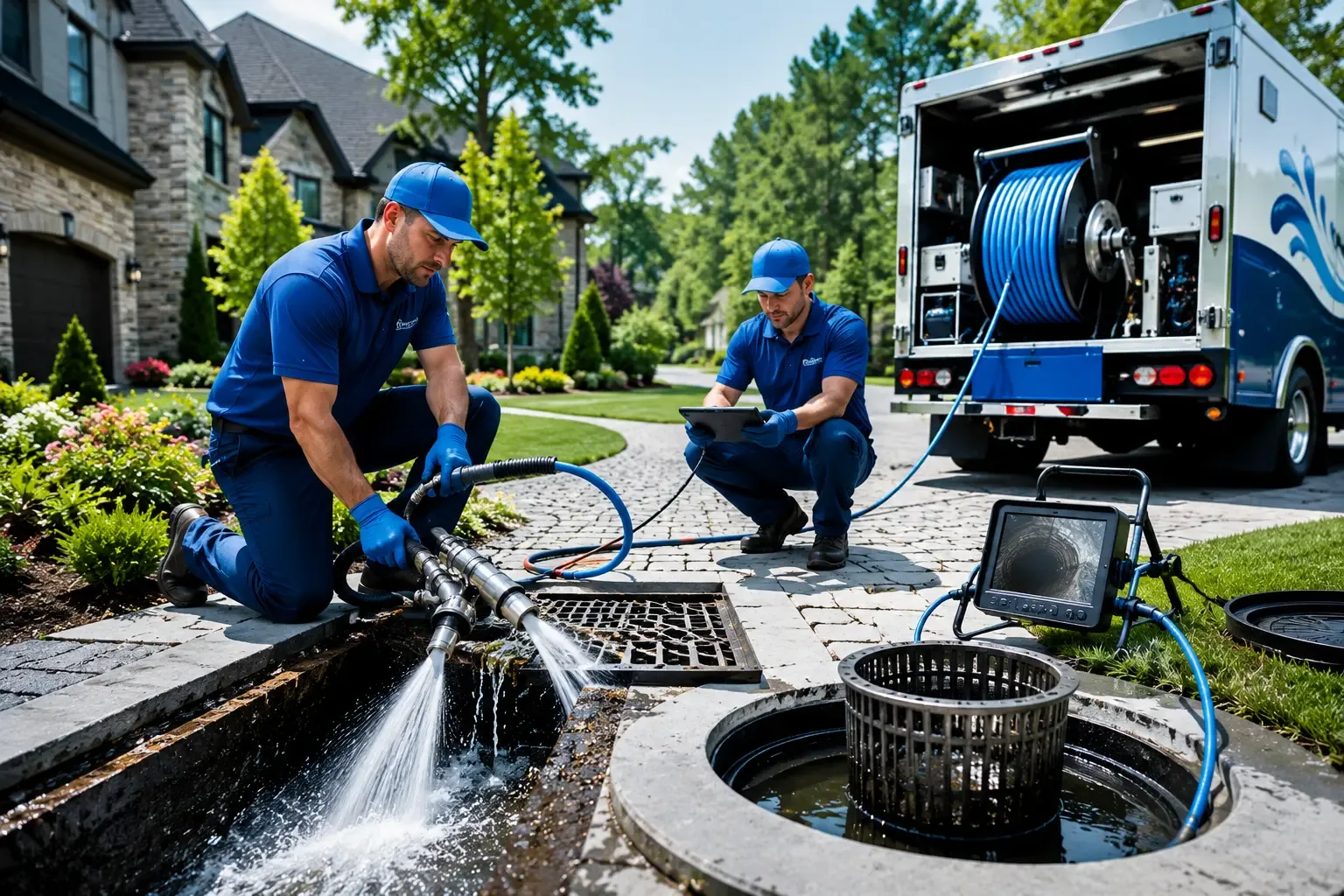 Local outdoor drain cleaning professionals in Merom, IN